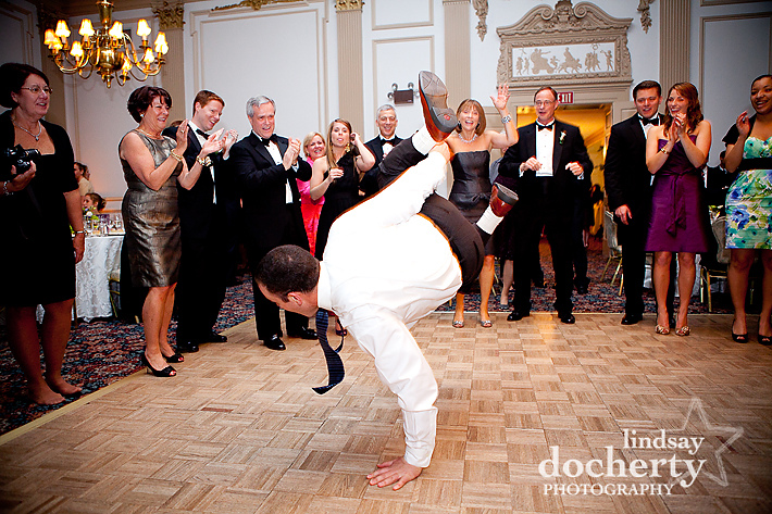 wedding breakdancing