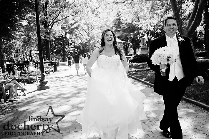 Philadelphia Catholic wedding photography by Rittenhouse Square